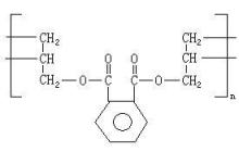 聚邻苯二甲酸二烯丙酯的键线式